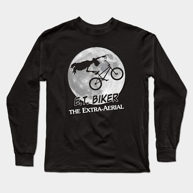 E.T. Biker Long Sleeve T-Shirt by parashop